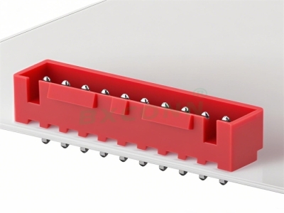 Wafer针座 间距:XHb2.5mm 带扣 直针 2-16P 红色