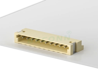 Wafer针座 间距:ZH1.5mm 卧贴 2-16P