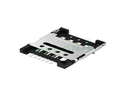 翻盖式MICRO SIM卡座 1.5H 8PIN