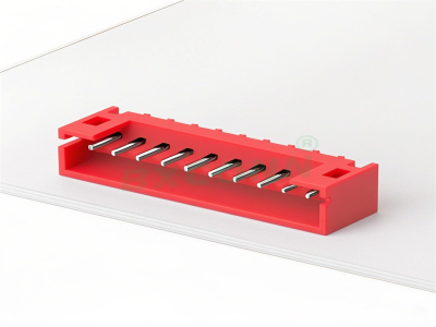 Wafer针座 间距:PH2.0mm 弯针 2-16P 红色