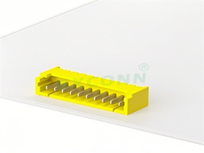 Wafer针座 间距:MX1.25mm 弯针 2-16P 黄色